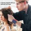 18 Pcs Hair Styling Set Hair Braiding Tool Magnetic Pin Wristband Braiding Comb Sectioning Hair Clips for Women