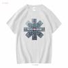 Red Hot Chili Pepper Kaleidoscope White T Shirt long or short sleeves vintage Washed graphic Versatile Soft Casual