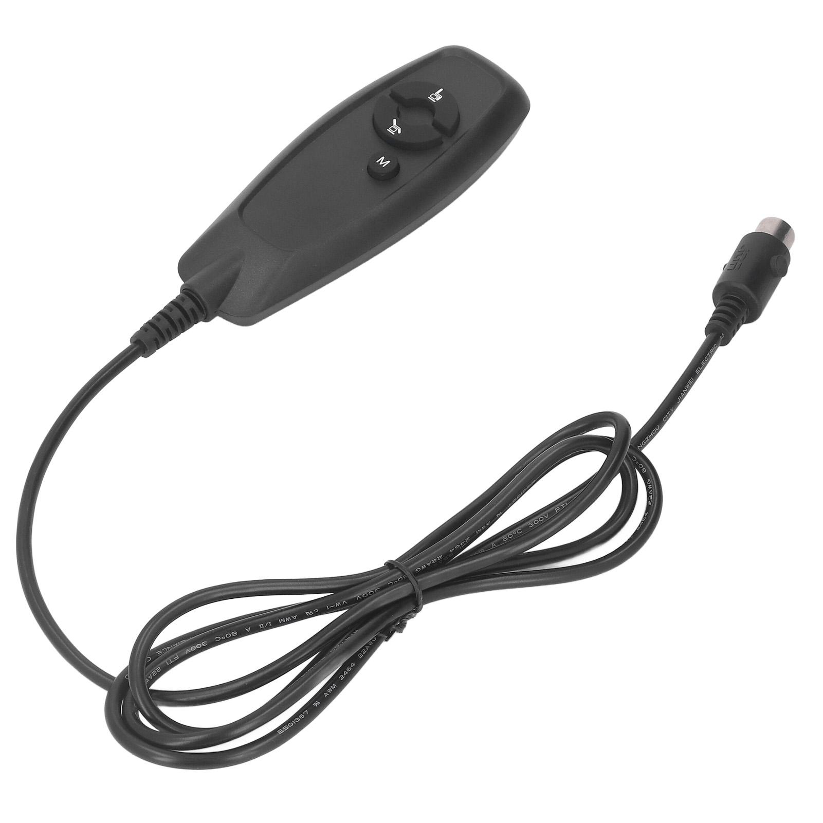 

Electric Actuator Controller 3 Button 5 Pin Hand Controller for Lifting Chair System FYH047