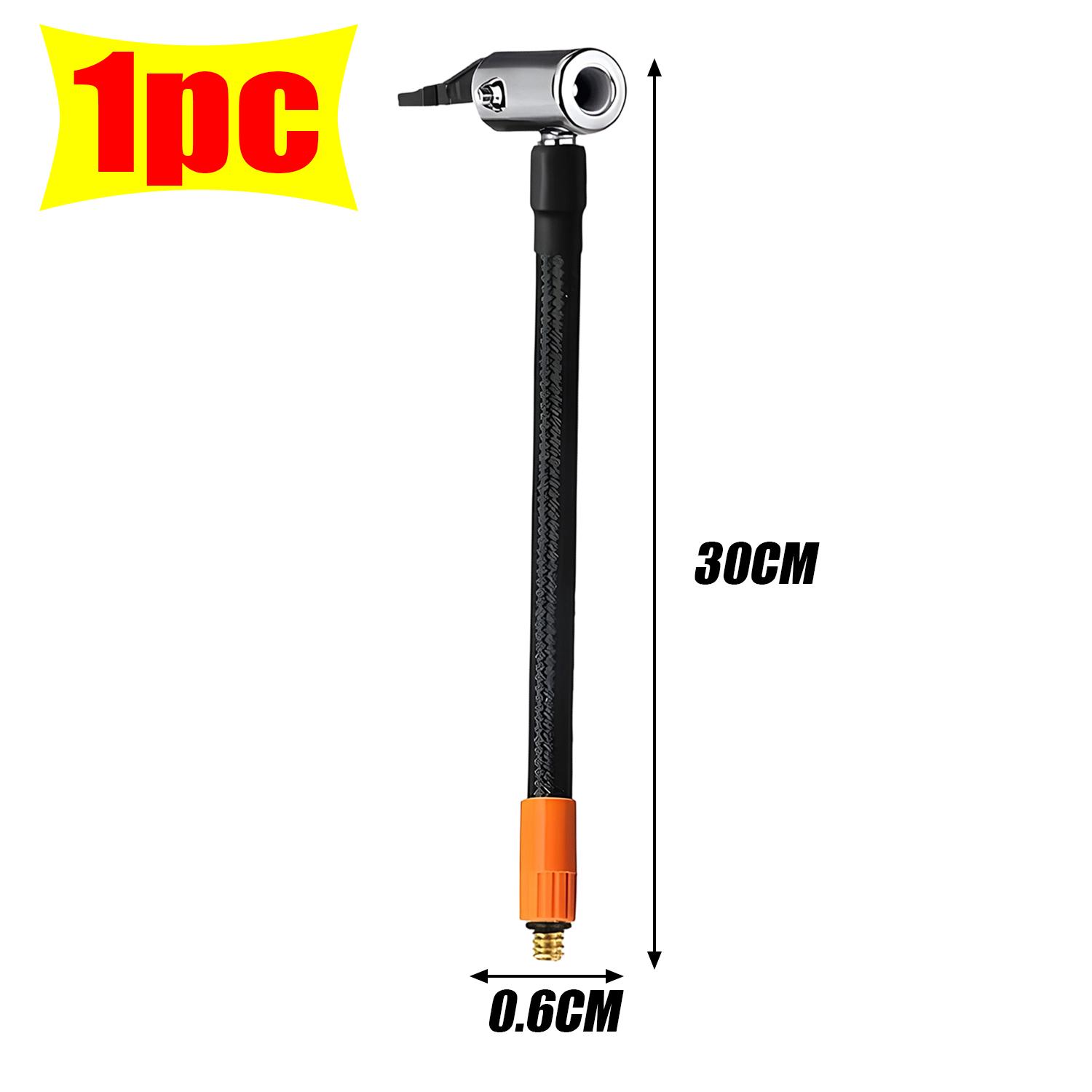 

1/2PCS Car Motorcycle Bike Tire Inflation Car Air Pump Hose M6 Inflator Nozzle Hose Thread Copper Connector Auto Repair Parts