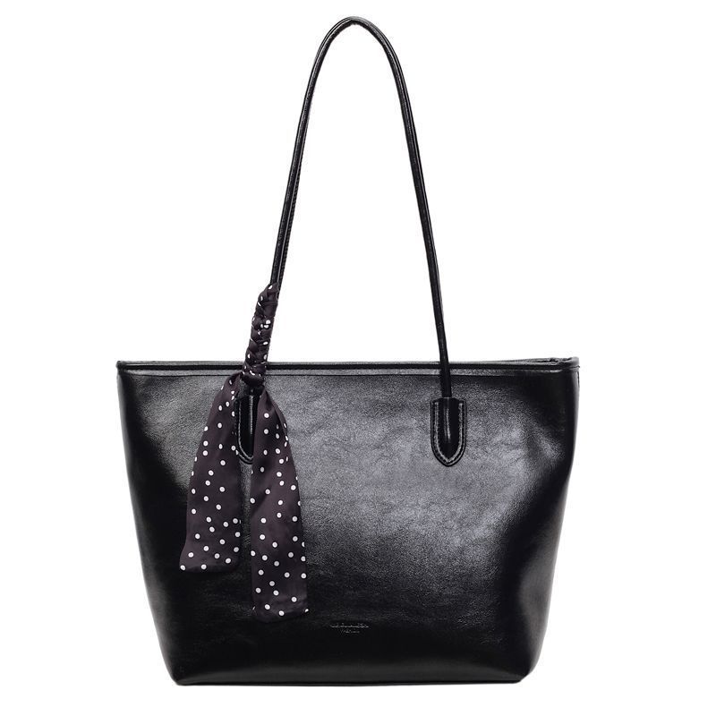 MCHNA KTCC foreign silk scarf large capacity tote bag large bag new trendy fashion shoulder bag commuter bag