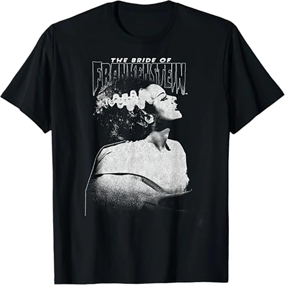 

Universal Monsters Bride Of Frankenstein Dark Portrait T-Shirt 2XL