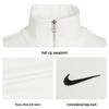 Nike Moletom Feminino de Lã com Zíper Completo para o Inverno