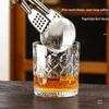 2025 Luxury Whiskey & Cocktail Glass Set - Large Ice Ball Glasses
