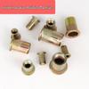 Knurled Flat Head Rivet Nut Cap