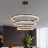 Oeny Modern Double Circle LED Chandelier