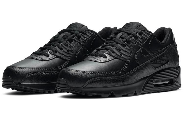 Nike Air Max 90 Skóra 'Potrójna Czerń' CZ5594-001