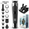 Waterproof Electric Shaver & Hair Clipper Set for Men - FK-8788 Multi-function Trimmer