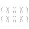 8pcs Fuel Injector Connector Clips Metal Plug Retainer Clips for 6.0 6.0L Powerstroke Diesel 2003‑2010