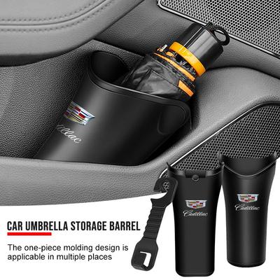 Multifunctional Car Storage Box Umbrella Organizer Bucket Waterproof For CT5 CT6 CTS Seville ATS CT4 XTS Celestiq Ciel Escala SRX XT4 XT5 XT6
