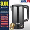 Large Capacity Stainless Steel Electric Kettle with Insulation and Auto Shut-Off