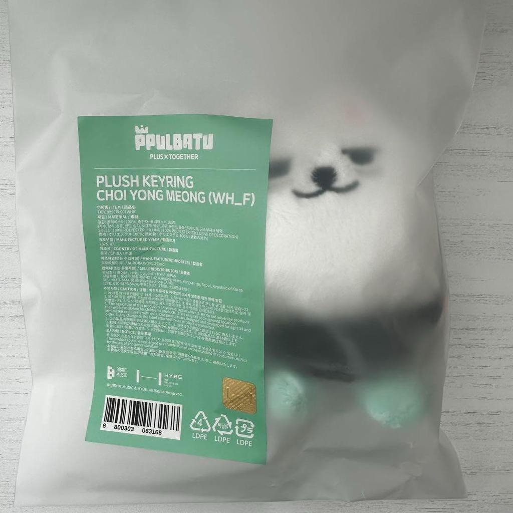 [USED] TXT PPULBATU Soobin * Youngmon * Plush Keychain