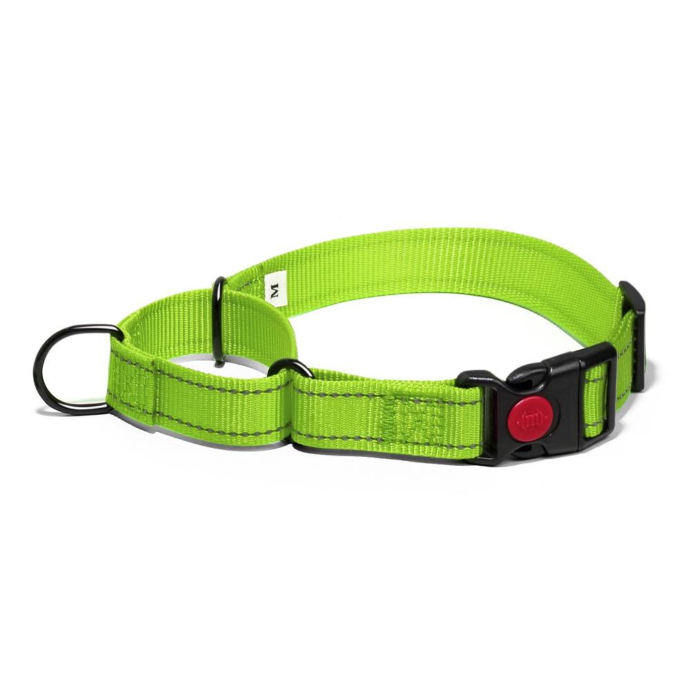 Adjustable Pet Dog Collars Safety Lock On Nylon Golden Retriever Neck Leash Accessories Outdoor 2 in 1 P Chain Pet Supplies