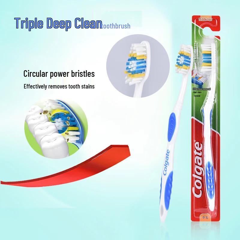 

Colgate Triple Clean Hard Bristle Toothbrush