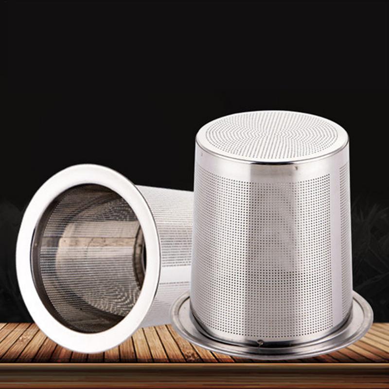 Strainer 304 Stainless Steel Cup Strainer Large Capacity Teapot Infuser Filter for Tea Straining for Teapot Kitchen Accessories