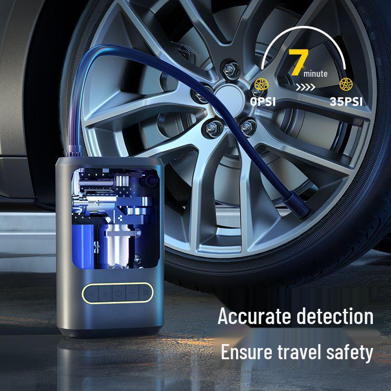 Wireless Mini Portable Car Tire Inflator 
