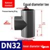 Langsaizebo UPVC Equal Tee Pipe Fitting