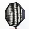 80 cm/31,5 in Fotografie Octagon Softbox Grid Schwarz Honeycomb Grid Fotografie Softbox Zubehör