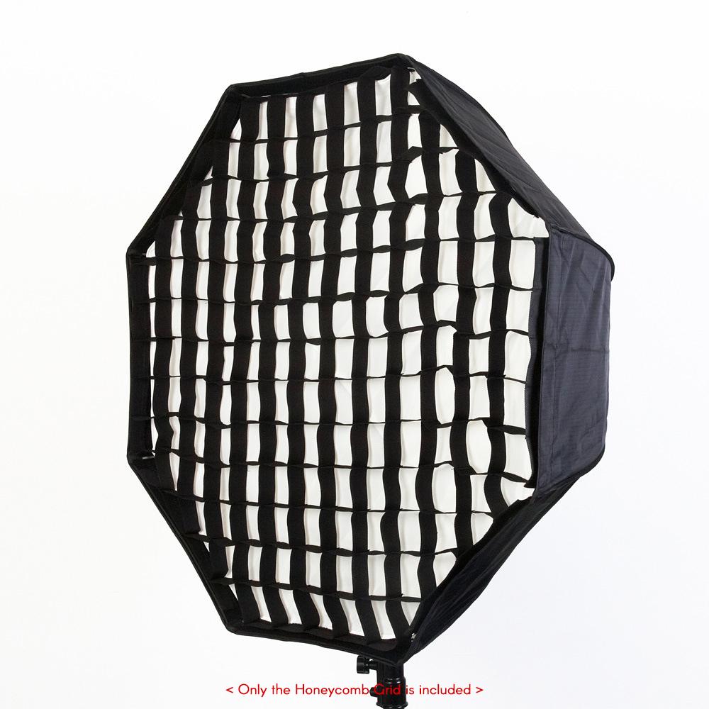 80 cm/31,5 in Fotografie Octagon Softbox Grid Schwarz Honeycomb Grid Fotografie Softbox Zubehör
