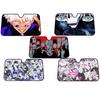 Anime Jujutsu Kaisen Gojo Satoru Summer Car Sunshade Front Windshield Sunshade Sunblock Thermal Insulation Sunshade Umbrella