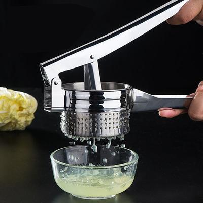 Stainless Steel Potato  And Masher, Premium Manual Mashed Fruit Masher, Lemon Squeezer - Manual Citrus Press Juicer