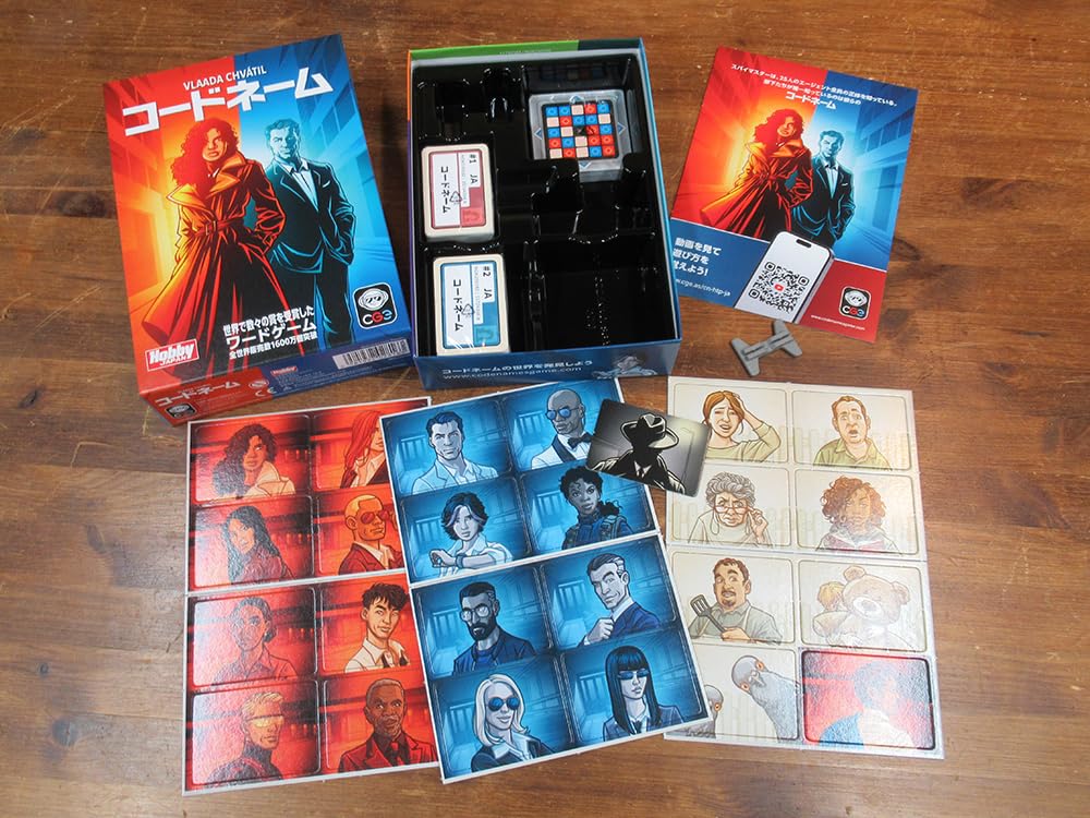 HobbyJAPAN Codenames New Japanese Version 15 ages 10 and Board Game (2025 Edition) (4-8 players, minutes, up)