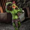 Hopdo Toys Goblin Mohawk Hairstyle Action Figure 1/12 Scale Fully Articulated Collectible Fantasy Creature 14Cm Toy Hobby Gifts