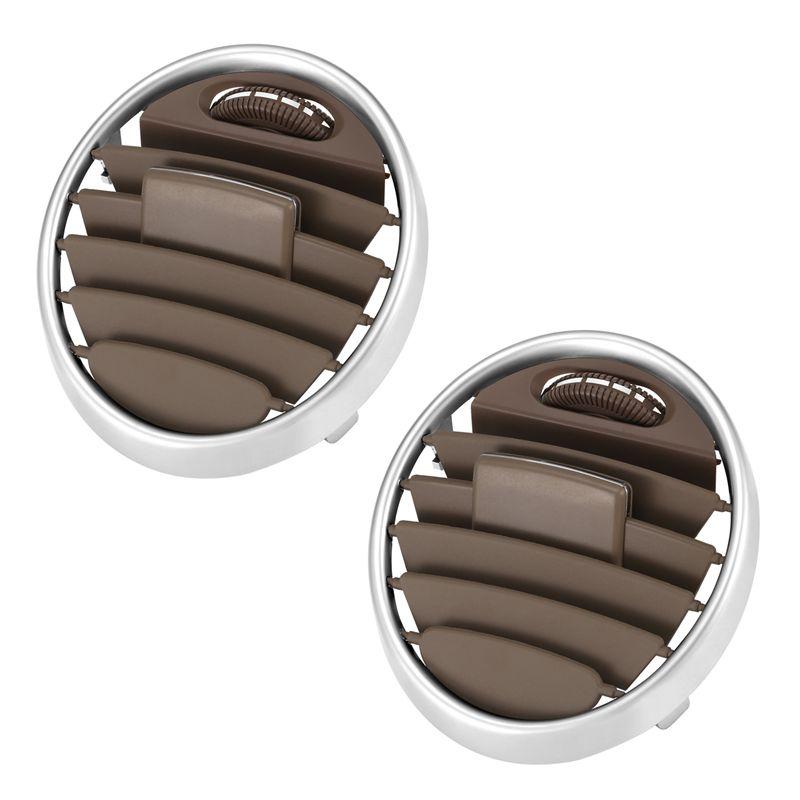 A57E-Left+Right Dash AC Air Vent Grill 1648301954 1648302154 For GL ML X164 Air Outlet Decorative Frame