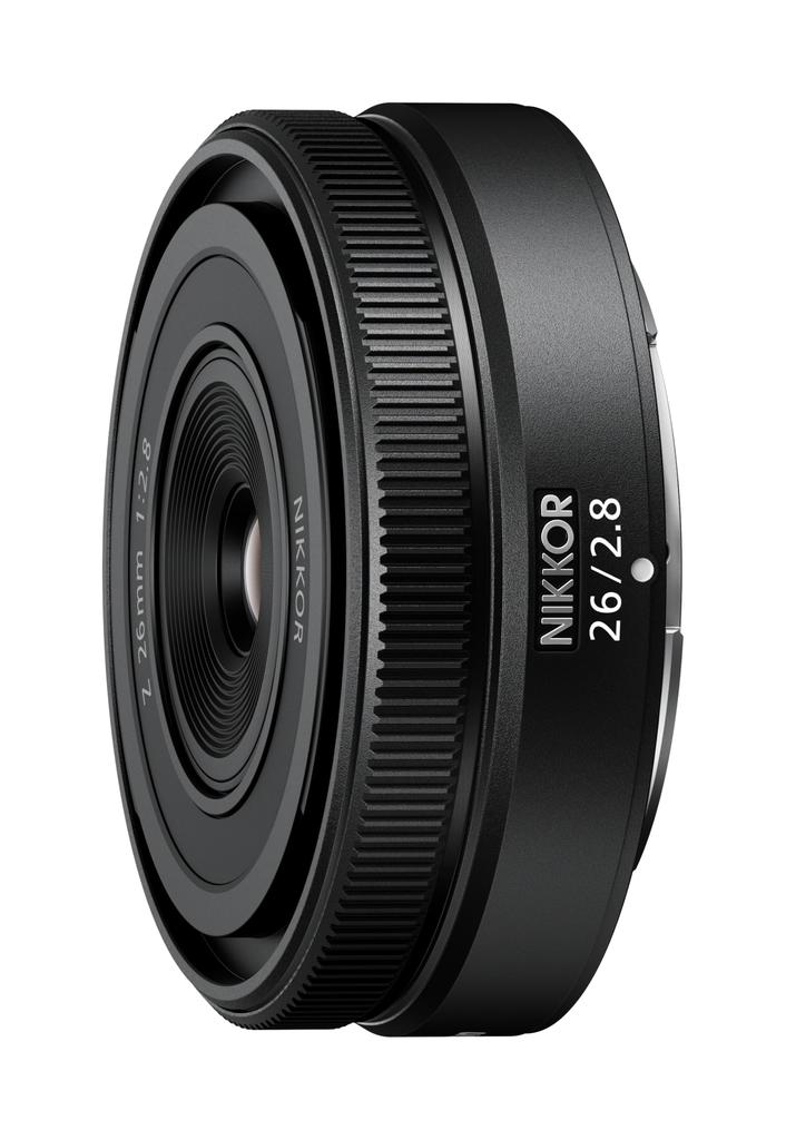 Nikon NIKKOR Z 26mm Prime Z F/2.8 Lens, Mount, Full-frame Compatible, Black.