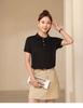 Custom Polo Shirts with Logo Print – Solid Color, Breathable, Short Sleeve Work Uniforms