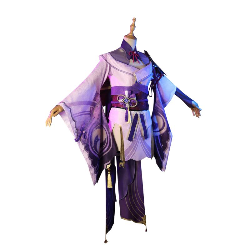 Kostým Baal Cosplay Cosplay Halloweenský kostým Raiden Shogun Hanfu