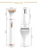 Multifunctional 5-in-1 Hair Removal Tool - Women's Shaver, Eyebrow Trimmer, & Men's Razor