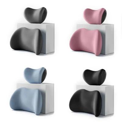 Car Headrest/Lumbar Support Car Neck Pillow Waist Cushion Driver Seat Backrest Car Cushion Driving Lumbar Support Waist Support