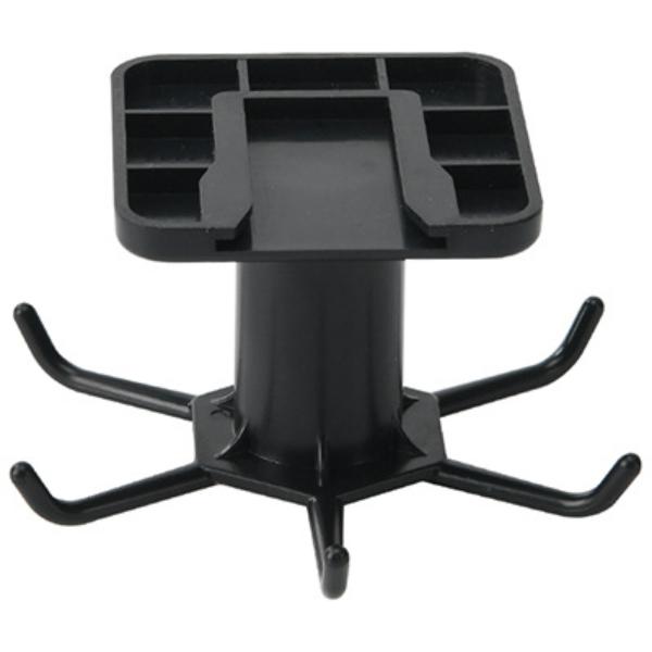 Otočný držák kuchyňského náčiní pod police háčky Držák na kuchyňské náčiní Závěsný otočný držák na náčiní Organizér Úložný regál