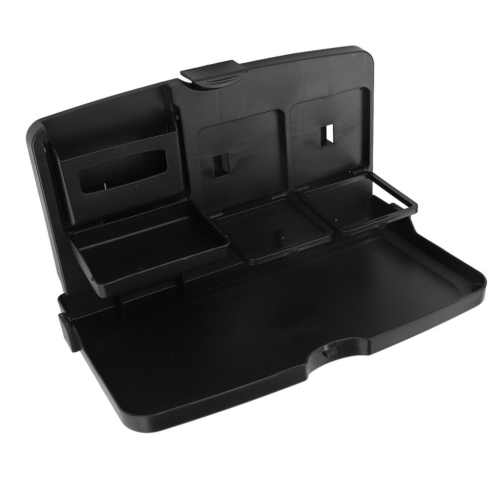 Car Back Seat Tray Table Foldable Auto Backseat Food Trays Desk Multifunctional Travel Tray with Phone Holder for