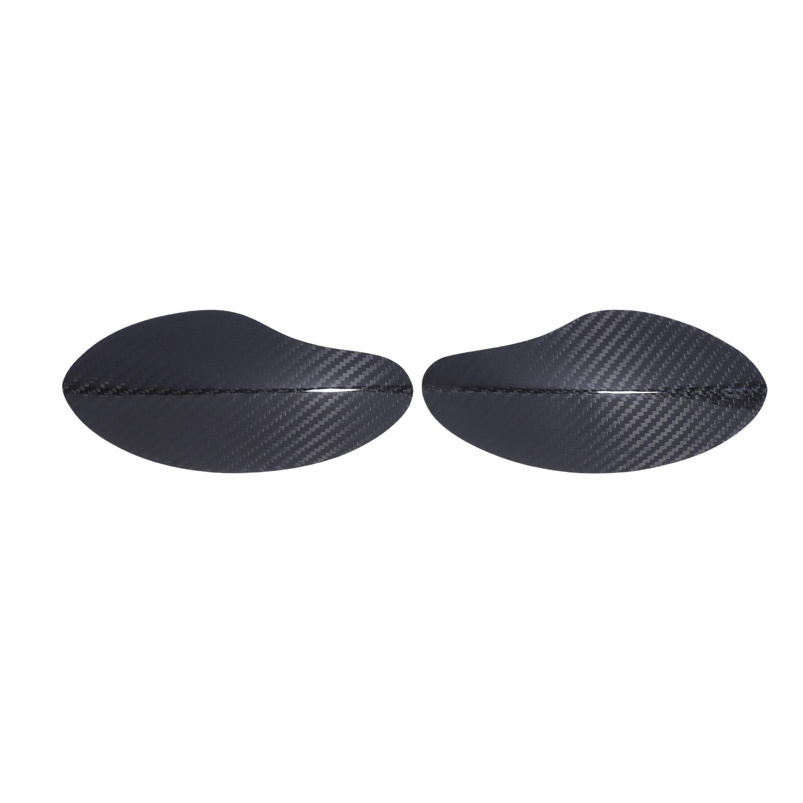 

2 Pcs Motorcycle Side Protector Guard Cover Carbon Fiber Scratch Proof Side Anti Collision Guard