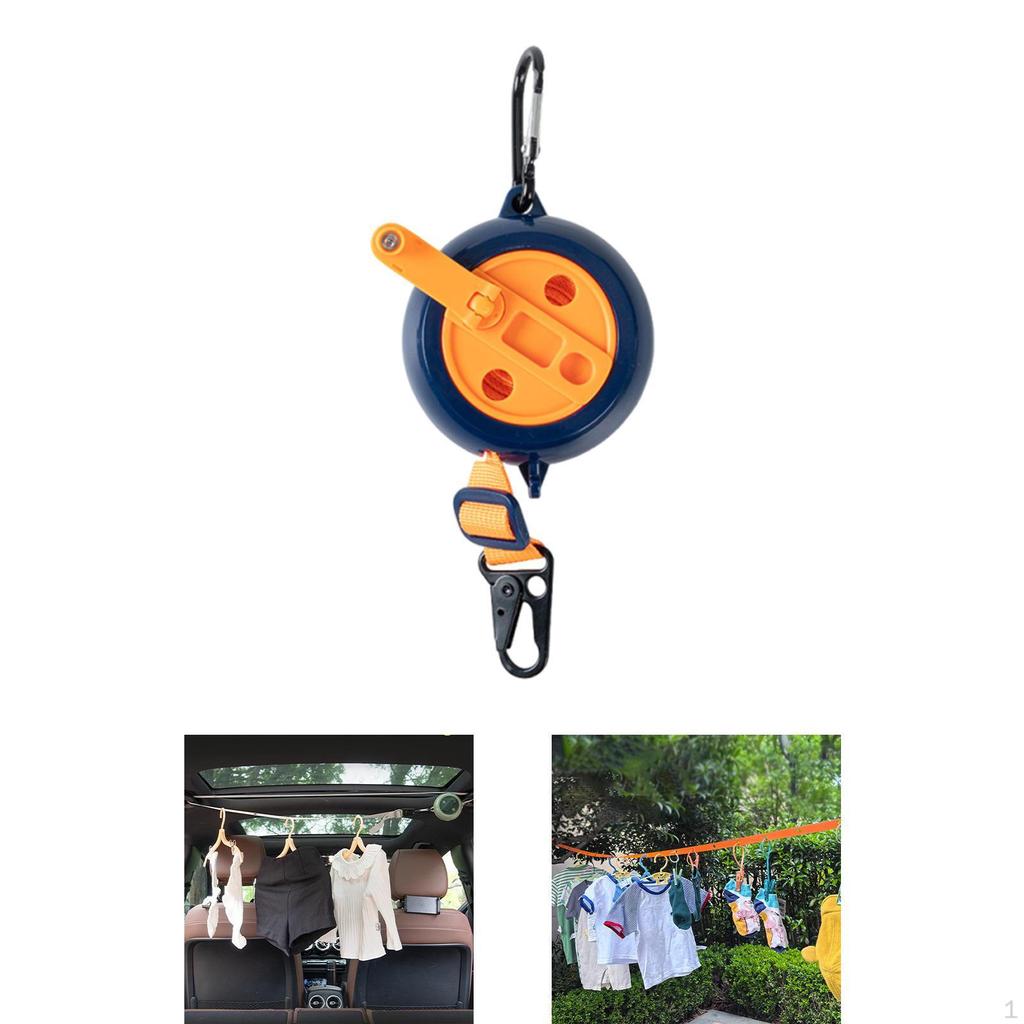 Travel Clothesline Cord Portable Camping Clothes Line Bathroom Washing Rope for Beach Garden Balcony