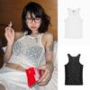 Badblood Gyaru Lace Cami Women Sexy Slim Fit American Niche Backless Outer Wear Bottoming Top Tide
