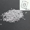 10000pcs  3.0x1.5mm 2.5x1.5mm Eyeglasses Glasses Washers Eyewear plastic Flat Pad Glasses Accessories