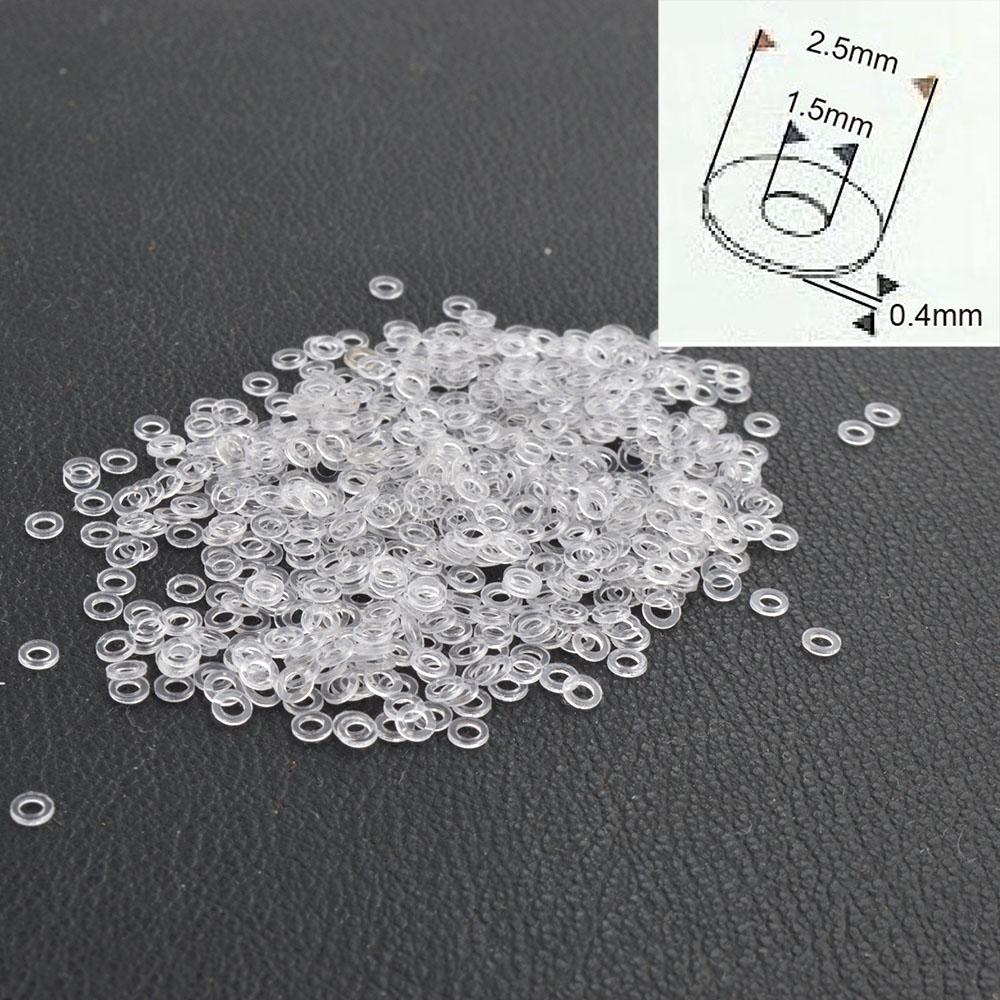 10000pcs  3.0x1.5mm 2.5x1.5mm Eyeglasses Glasses Washers Eyewear plastic Flat Pad Glasses Accessories
