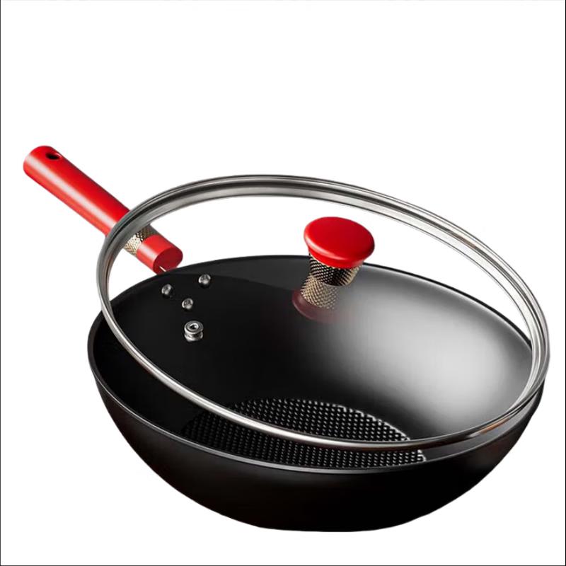 Jinsaozi Titanium Alloy Non-stick Wok