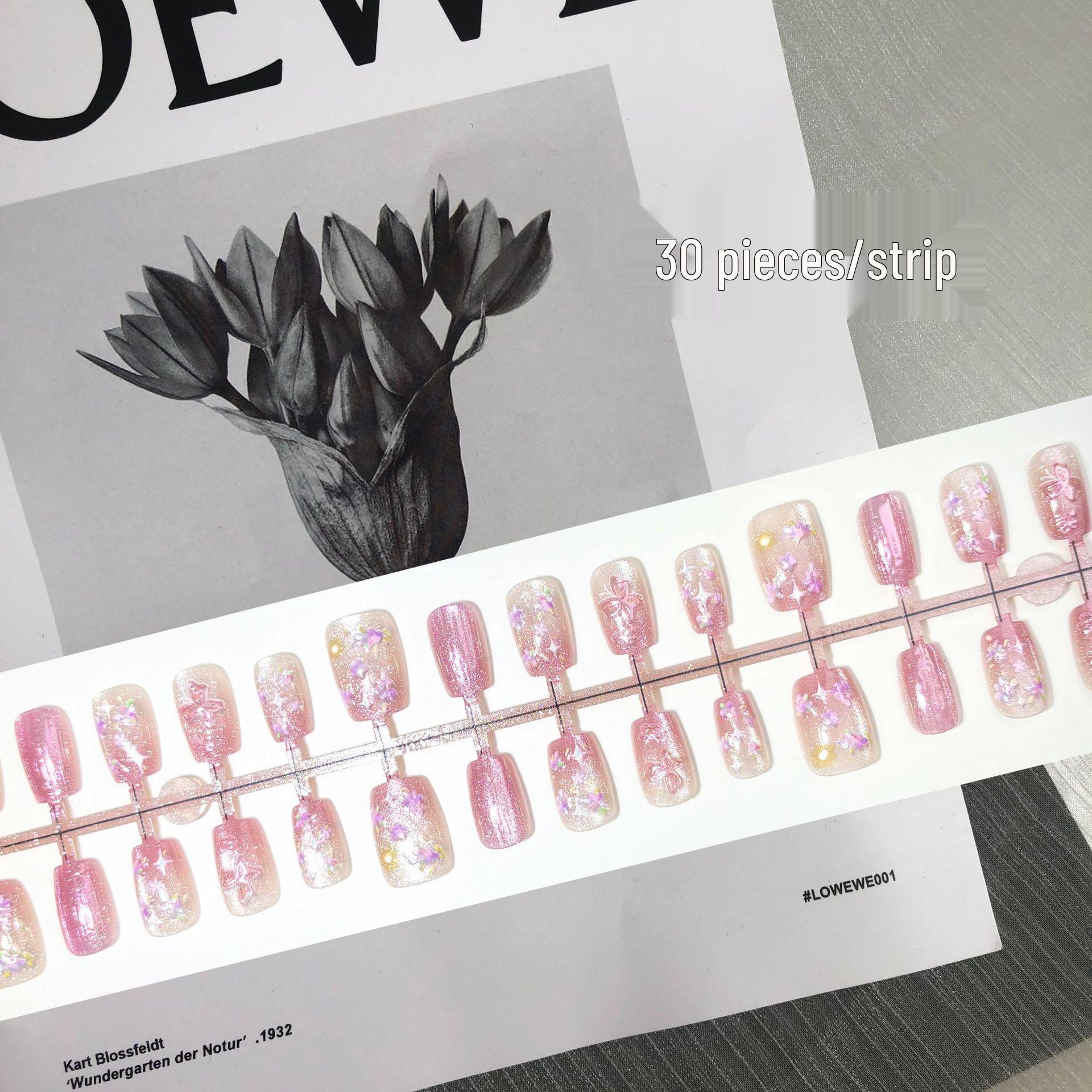 

Весенние наклейки для ногтей с масляной живописью Сада Моне: Нежно-розовый шиммер, набор из 30 штук YM560-M Monet Oil Painting [All M Size]