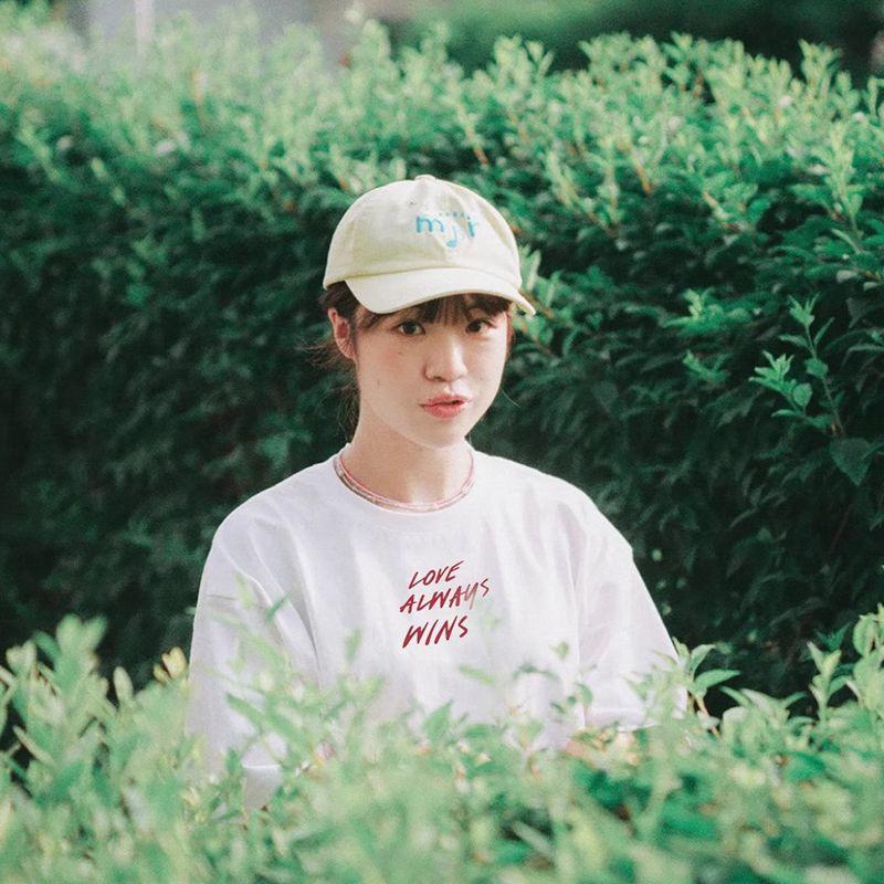 Love Always Wins Short Sleeve T-shirt for Women 2025 New Arrival Summer Pure Cotton Casual Easiest for Match Shoulder Half Sleeve Fashion