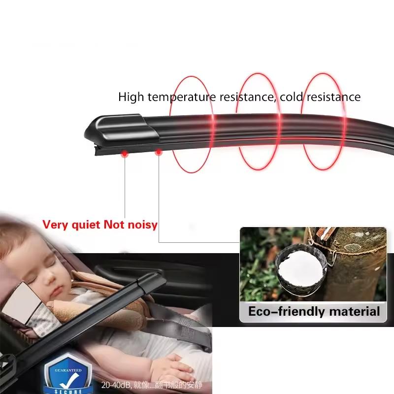 For Citroen C3 Picasso 2011-2017 24"+16"+11" Front Rear Wiper Blades Windshield Windscreen Window Cutter Accessories 2016 2017