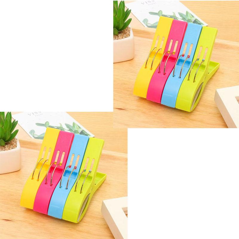 4/8/12/24pcs Beach Towel Clips Chair Clips Towel Holder,Plastic Clothes Pegs Hanging Clip Clamps, Yellow,blue,green,red