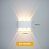 IP65 8W 12W Aluminum LED Wall Lamp Waterproof Outdoor Garden Lights Interior Wall Light for Bedroom Living Room Stairs Lighting