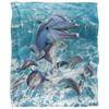 JQ Licensing Jlo Silky Dolphin Jumpers Supersoft Blanket