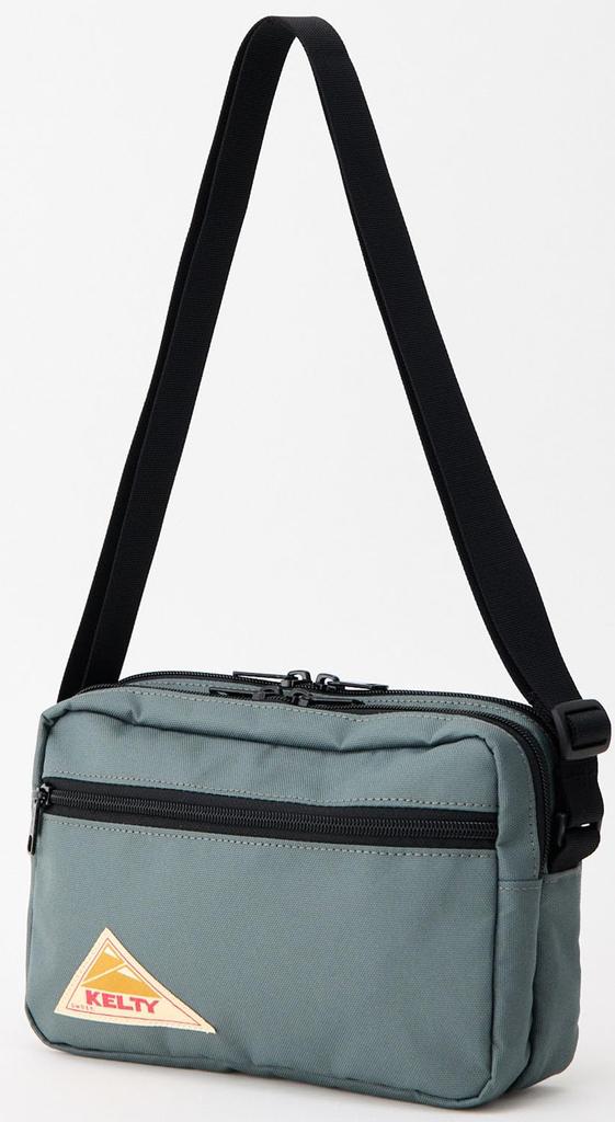 KELTY ES RECTANGLE ZIP SHOULDER S Outdoor Shoulder 14cm x 23cm x 3259270926 Bag, 7cm, Sage,