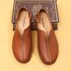 Handmade Genuine Leather Men Shoes Soft Casual Leather Shoes Men Loafers Comfortable Moccasins Men Flats Shoes