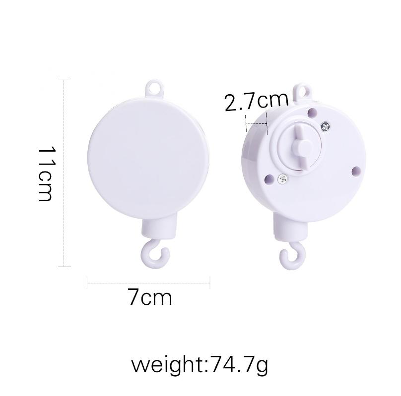 Baby Wooden Bed Bell Bracket Mobile Hanging Rattle Toys Crib Bracket Hanger Baby Crib Mobile Bed Bell Toy Holder Arm Bracket